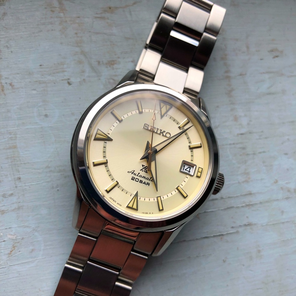 Seiko Alpinist Cream Dial